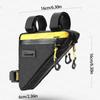 Cycling Triangular Pouches Front Top Tube Bag Waterproofs Bicycles Frame Bag Cycling Tool Triangular Storage Pouches