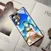 Urusei Yatsura Anime Handyhülle Für Samsung Galaxy S24 S23 S22 S20 A24 A54 S21 A34 A53 Note20 M54 Fe Ultra Plus Schwarze Glasabdeckung