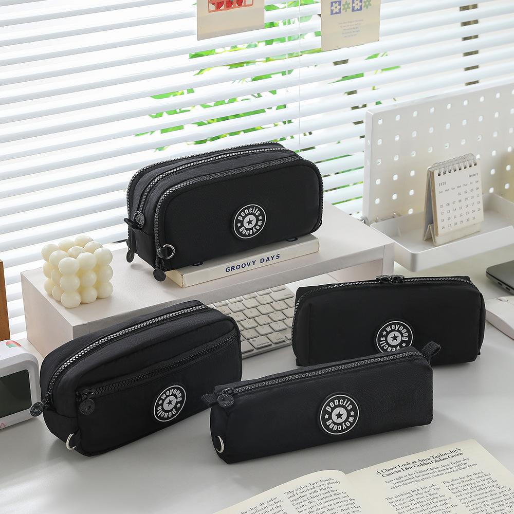 Student, Pencil Case, Durable, Pencil Case, Nylon, Waterproof Pencil Case