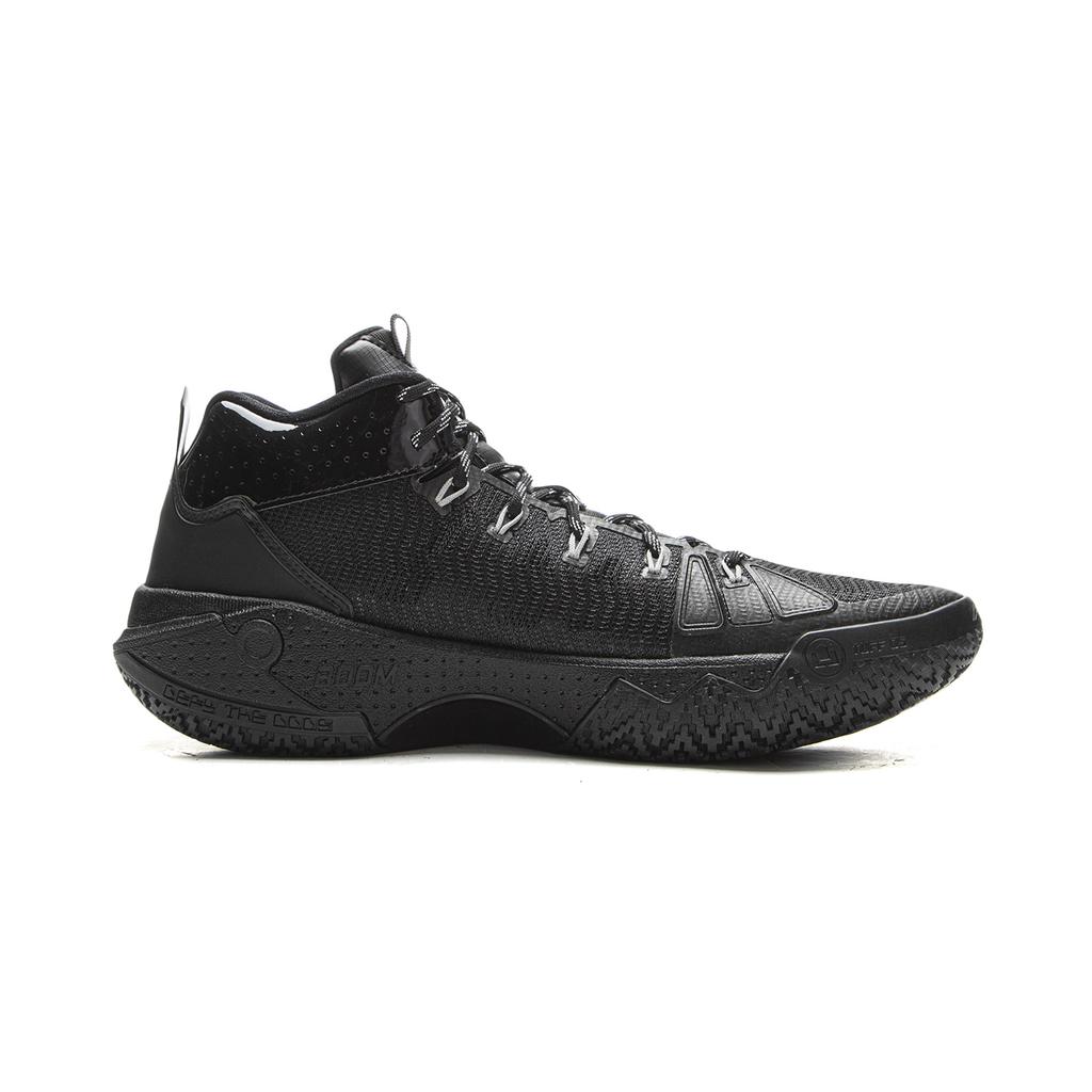 New LINING Jie Ao 2High Basketball Shoes Men's High top Black ABFU047-7