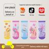 Chaussettes pour Filles Style Coréen avec Cheval, 5 Couleurs - Design Mignon Dessin Animé pour Enfants et Bébés Étudiants