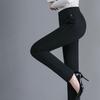 Winter Padded Trousers Casual Large Size Women's Trousers Stretch Middle Age Ladies Pants