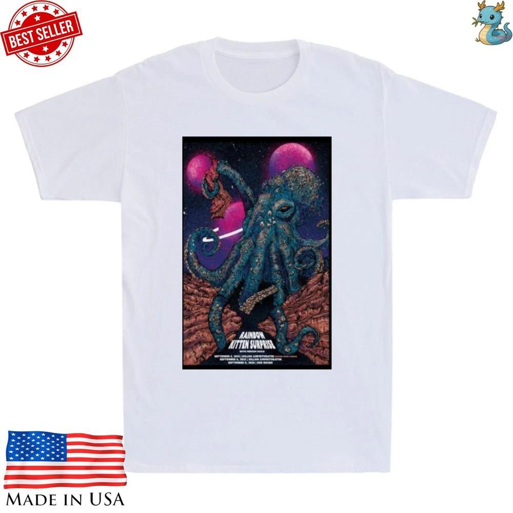 Rainbow Kitten Surprise Red Rocks Amphitheatre 2025 Morrison Colorado Sep 8th Unisex T-Shirt XXXXL