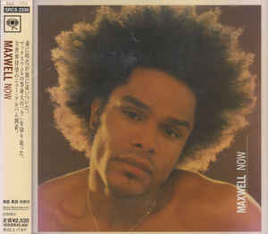 

CD MAXWELL - NOW SRCS2338 Sony Records In 2001 Japan Soul/Funk Used