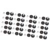 20pcs Furniture Leveler with T Nuts Anti Slip Rubber Pad Adjustable Furniture Leveling Feet for Desk