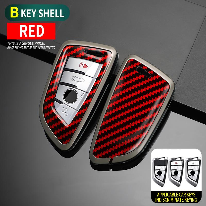 

Alloy Car Remote Key Case Cover Protect Shell Bag For BMW X1 X3 X4 X5 F15 X6 F16 G30 7 Series G11 F48 F39 520 525 G20 118i 218i