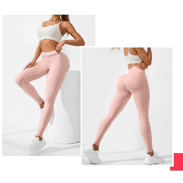 Neue nahtlose Pfirsich-Hüft-Yogahosen, Sport-Tights mit Beinlifting, Yoga-Fitnesshosen für Damen