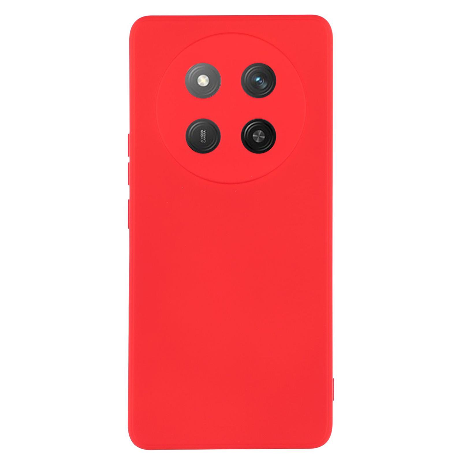 

For Honor Magic7 Lite 5G/X9c 5G/X60 Pro 5G Case TPU Back Soft Anti-Scratch Fiber Lining Phone Cover F