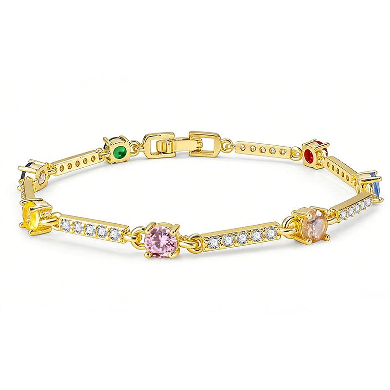 

ins Europe, America and South Korea hot-selling fashion luxury personalized women exquisite cute bracelet popular bracelet wholesale золотий