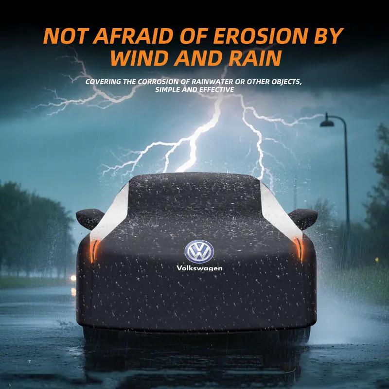 For Volkswagen Tiguan 5N AD1 Waterproof Car Cover Fit Waterproof Outdoor Sun Protpction Raruroof Rain Dust preueron Auto Cover