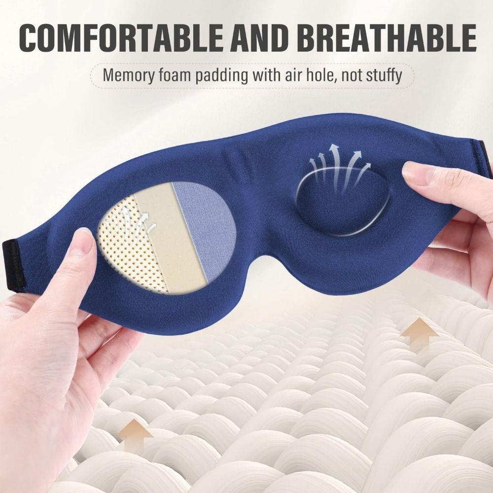 Zero Pressure 3D Eye Mask Super Soft Nap Mask Sleeping Aid Sleep Mask Night