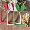 Silicone Easters Rabbits Mould Detachable Designs Multipurpose Candle Soap Chocolate Craft Tool Home Decoration