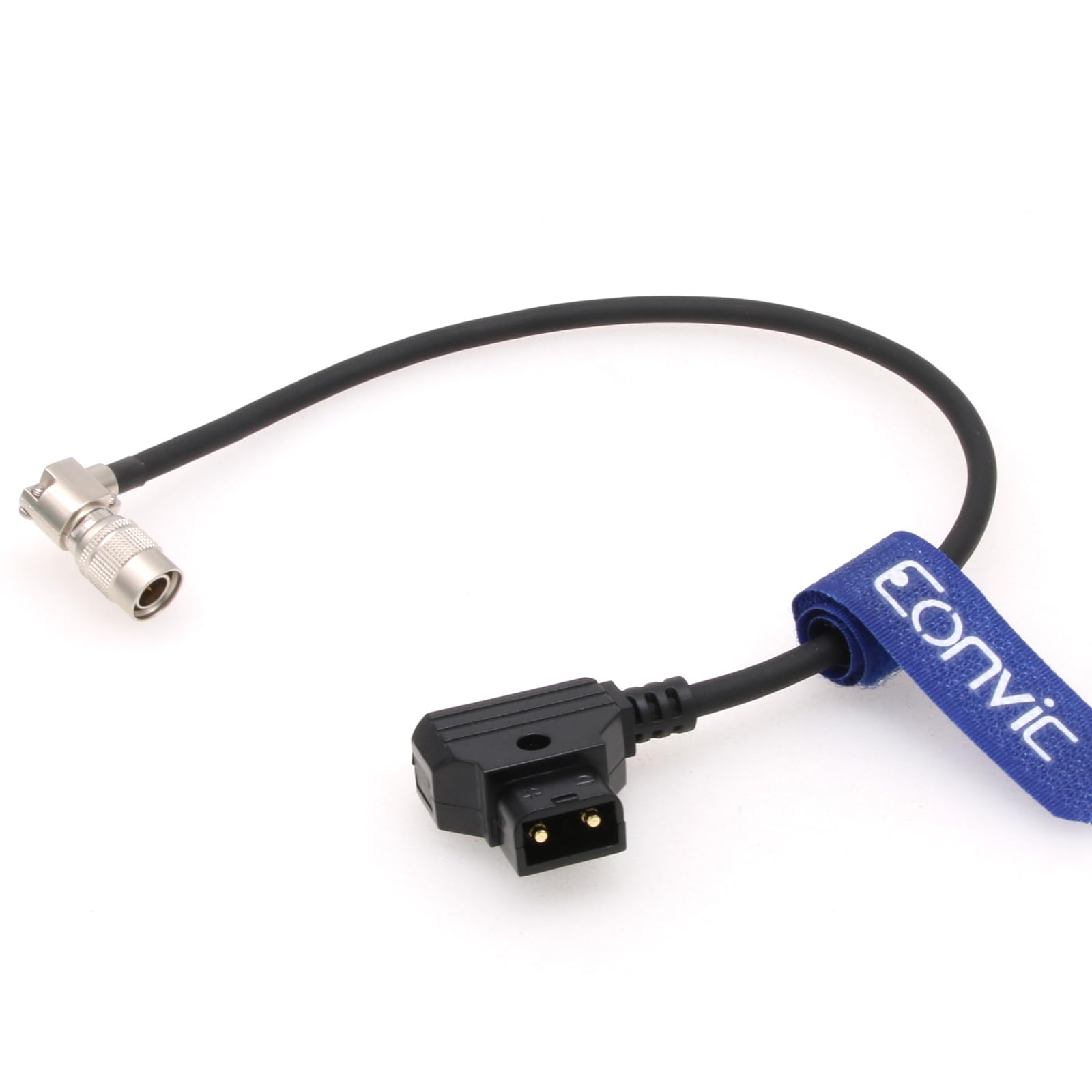 

Eonvic Hirose Rotatable Male Right Angle to Dtap Power Cable for Sound Devices Zoom F8 4-Pin 633/644/688 (50cm)
