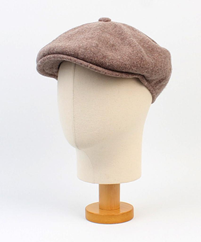 Yunibeosyeolkemiseuteuli Wool Beige Hunting Cap