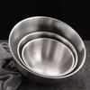 Double Layer Soup Rice Bowl Anti-Scalding Noodles Bowl Gold Silver Fruit Salad Bowl  Food Tableware