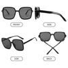 Vintage Übergroße Quadratische Sonnenbrille Damen Mode Farbverlauf Outdoor Brille Retro Weiblich Luxus Marken Design Brillen