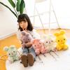 Cartoon Bunny Plush Bag Candy Multicolor Kawai Girl Creative Cute Shoulder Bag for Girls Kids
