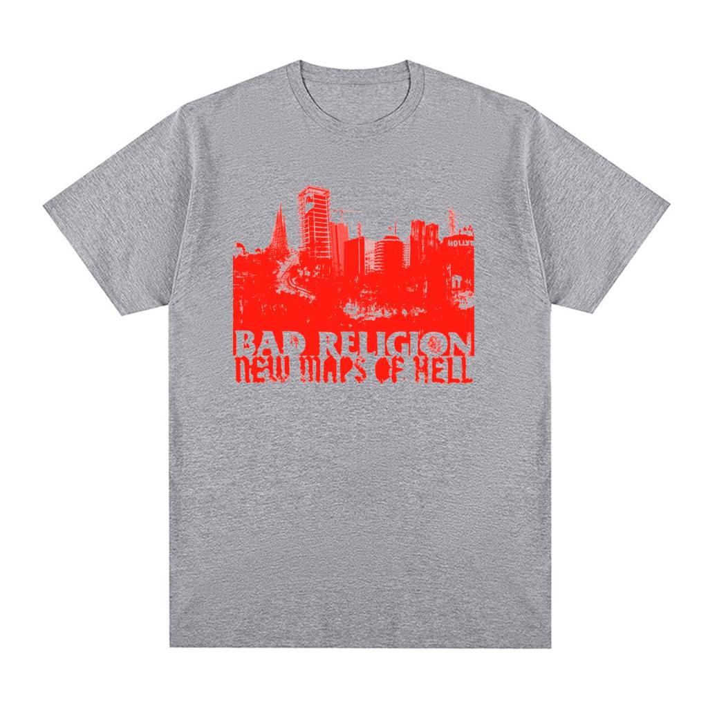 Bad Religion Vintage T-shirt Casual Homme Streetwear Cotton Men T Shirt New Tee Tshirt Womens Tops