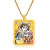 Hand-painted Thangka Pendant Zakiram's Past and Present Life Semi-hand-painted Thangka Necklace Pendant