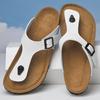 Fashion Stylish Beach Flip Flops for Men Summer Casual Half Flats Outside Wear Male Beach Slippers Non Slip Breathable Half Drag Slides