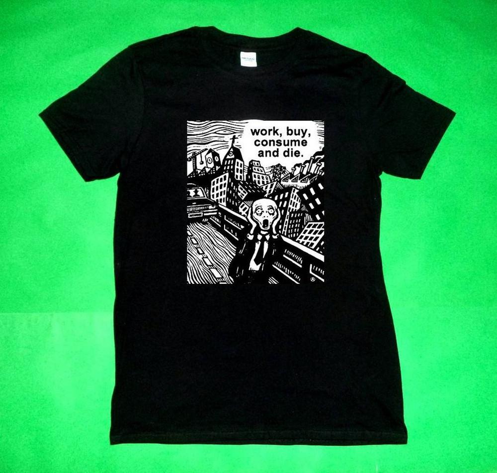 The scream,Punk shirt,Punk rock,Punk clothing,Punk bands,Antifa UNISEX SHIRT