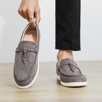 Moda Moda męskie buty 2025 nowe wysokiej jakości zamszowe buty męskie mokasyny Lekkie Oddychające Zwięzłe buty codzienne sapato masculino