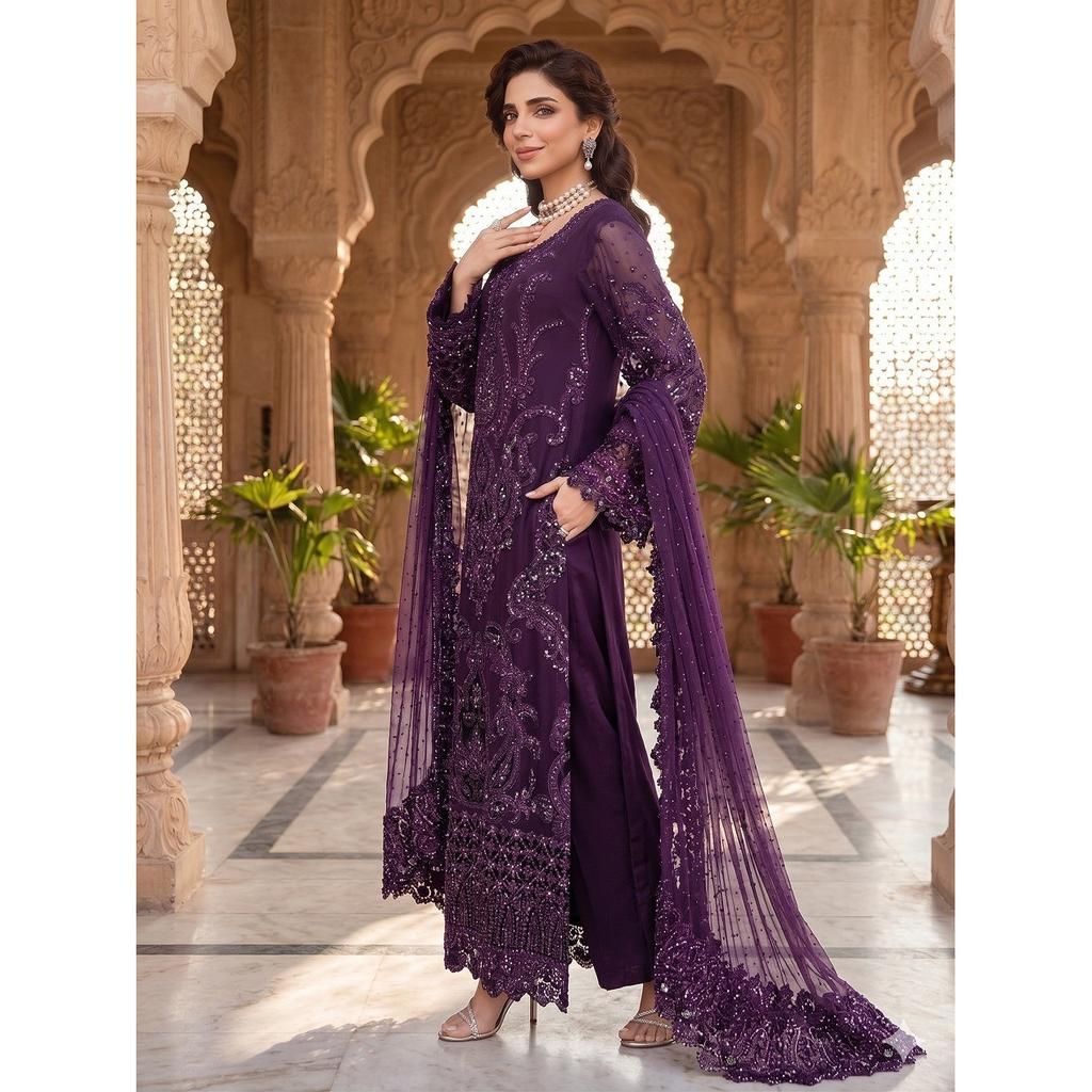 Abbigliamento da Matrimonio Bollywood Tuta Pakistana Designer Indiano Abbigliamento da Festa Salwar Kameez