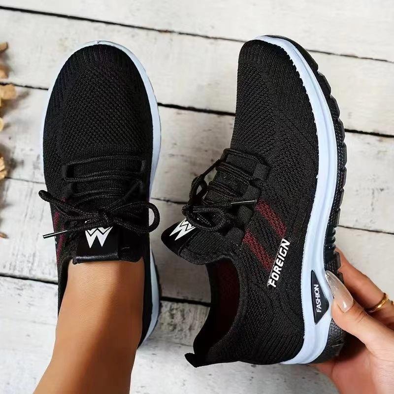 Shoes Spring New Outdoor Breathable Mesh Shoes Fashion Casual Shoes Women's Shoes Low-top Women's Sports Shoes
