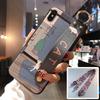 Luxurious Wrist Strap Phone Holder Case For Xiaomi Poco X2 X3 NFC X4 Pro Redmi 12 Neck Lanyard Cover for Xiaomi 14 13 Lite 13T