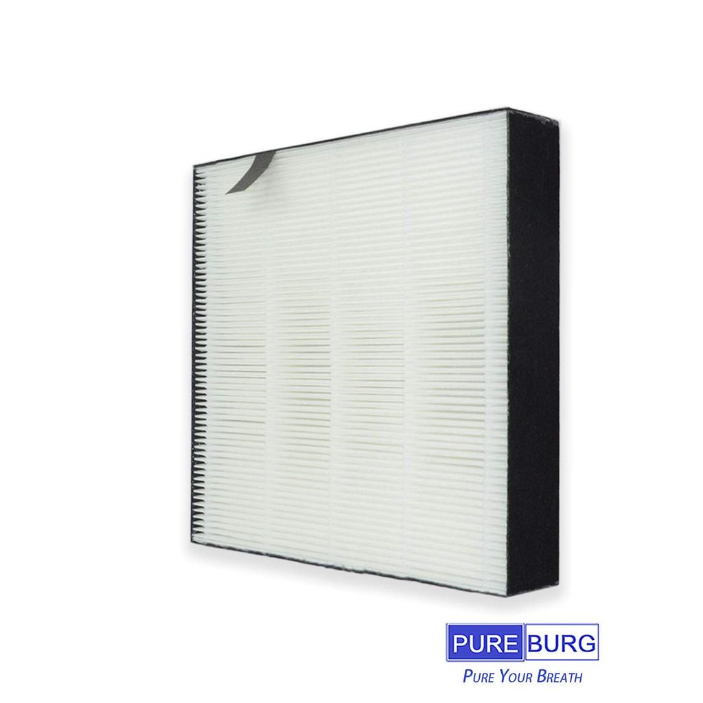 PUREBURG KAFP080B4 Replacement Filter Compatible with Daikin Air Replacement Part KAFP080B4 To Includes True HEPA Deodorizing Set, Purifiers MC55W,
