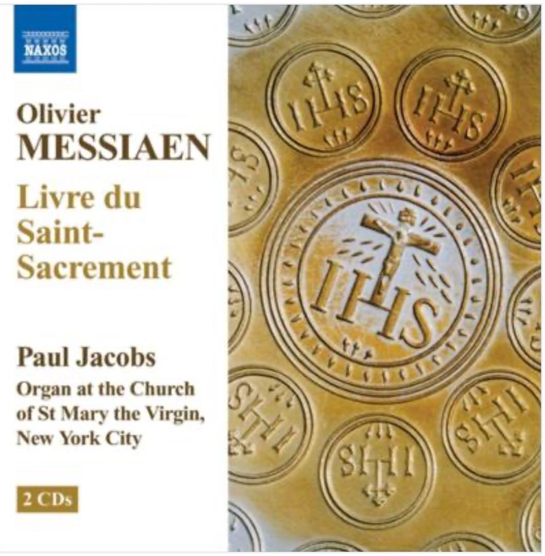 

[USED] Naxos Oliver Messiaen Book of the Eucharist Paul Jacobs 2CD