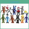 12pcs Set Of Five Nights At Freddys Chica Freddy Doll Pvc Action Figures For Kids