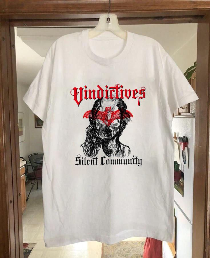 Футболка The Vindictives Band Silent Community Белая CL364 L