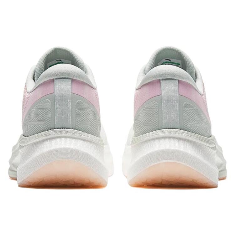 New Anta Champion Series Anti Slip Wear Resistant Low Top Running Shoes Women's White Pink Green 122335582S-3