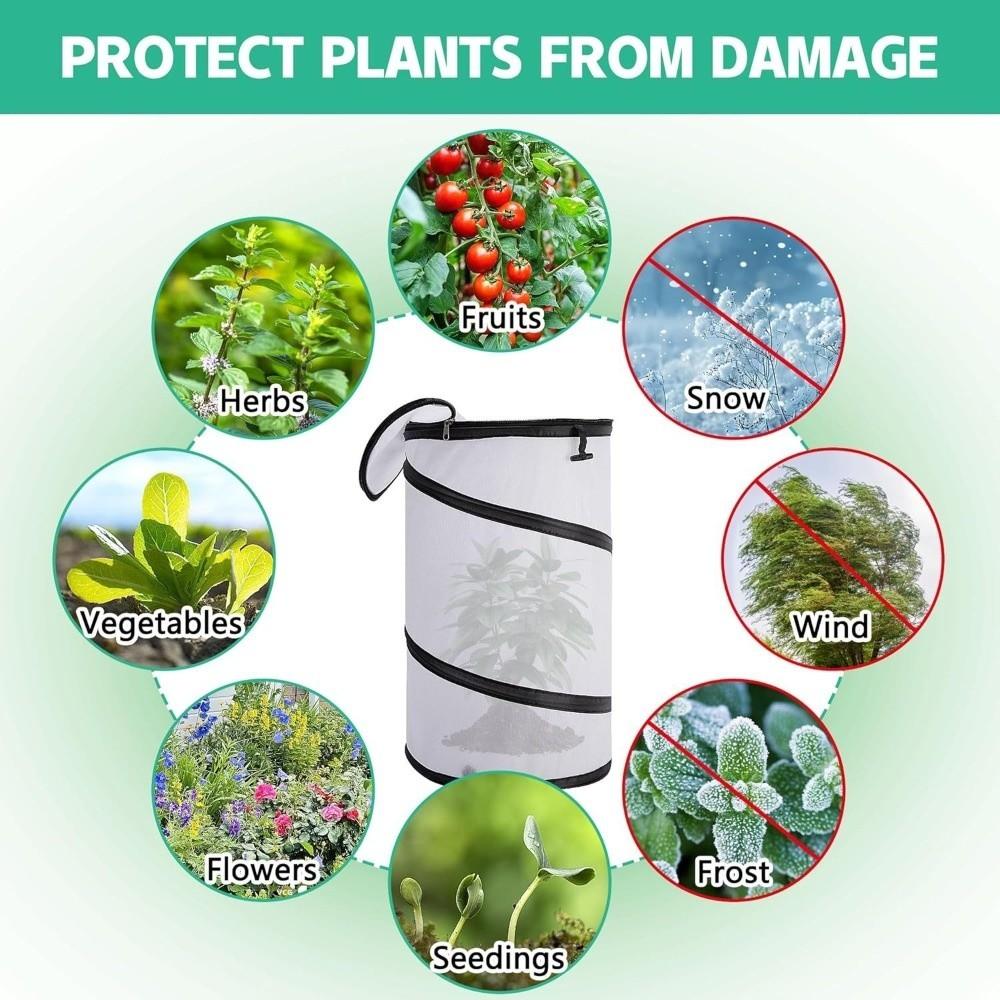 Non Woven Foldable Plant Tent Foldable Non Woven Plant Shelter Warm Garden Frost Guard Garden Use