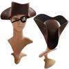 Leather Strap Skull Pirate Hat - Halloween & Role-Playing Gift