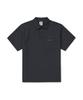 SNOWPEAK APPAREL Classic Woven Short Sleeve Polo Shirt (S25Mmtps16) Black