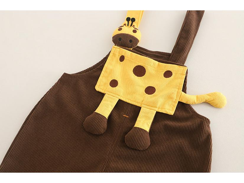 Entzückendes Baby-Latzhosen-Strampler-Set für Jungen & Mädchen - Stilvoller zweiteiliger Krabbelanzug für Frühling & Herbst