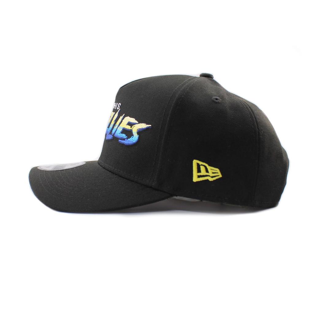 [New Era] Cap 9FORTY Memphis Grizzlies NBA A-FRAME SNAPBACK CAP BLACK MEMPHIS GRIZZLIES Basketball 940 Hat AF A-Frame [Used]