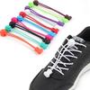Elastic Stretch No-Tie Shoelaces: Colorful Round Laces for Adults & Kids