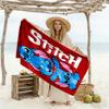 Stitch cozy beach towel soft for Outdoor Daily Use Vibrant Pattern Perfect Gift for Women/Men