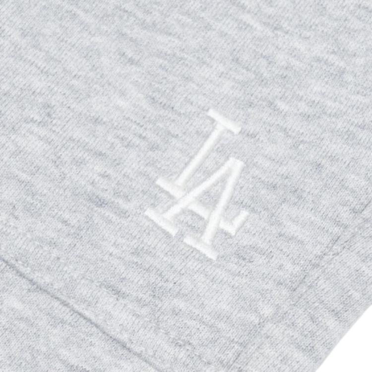 New MLB Los Angeles Dodgers Knitted Sweatpants Unisex Gray 3APTB0121-07MGS