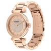 Coach Cary Quartz Watch Stainless Steel Strap 39Mm Rose Gold Dial 30M Water Resistant Women Watches 14504254