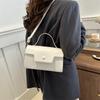 2024 Frühjahr neue Retro-Schulter-Umhängetasche große Kapazität Tasche Damentasche ausländische Textur tragbare kleine quadratische Tasche