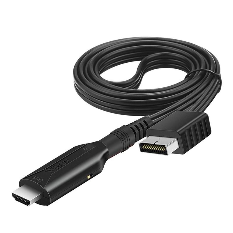 HDTV PC Full HD Audio Video Adapter Link Cable For PS2 Output Support HDMI-compatible 720P 1080 C0G6