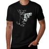 Armed Chihuahua Tshirt Work Casual Loose Fit Tshirt