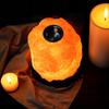 AROMATHERAPY SALT LAMP with NATURAL PINE oil for aromatherapy