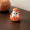 Atmospheric Desktop Decoration Halloween Ornament, 3D Printed Pumpkin Ghost Design Figure, Mini for Scented Candles Double-layer