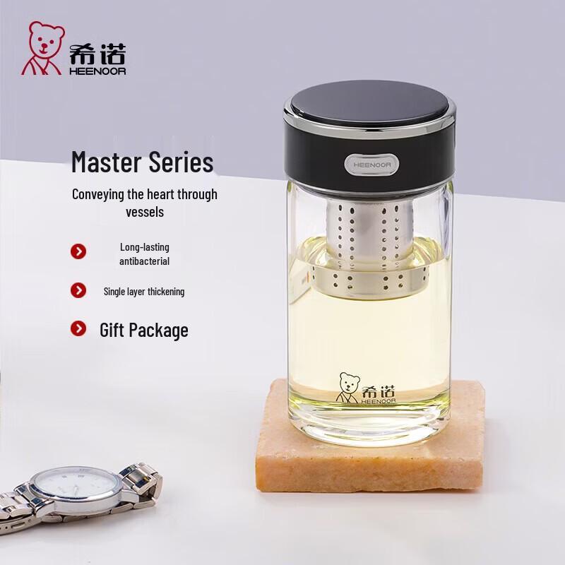 

Heenoor Single-Layer Antibacterial Glass Tea Cup
