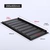200MM Rectangular Air Vent Cover Aluminum Alloy Ventilation Grille For Wardrobe Shoe Cabinet Closet Furniture Ventilator Mesh